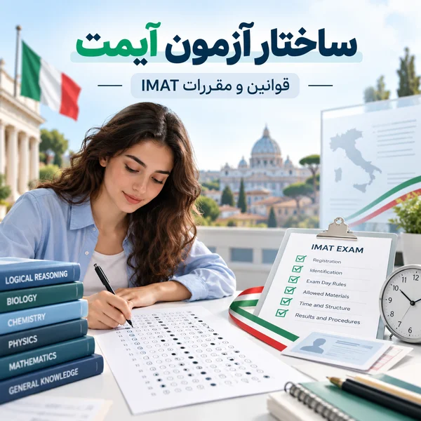 ساختار آزمون آیمت | قوانین و مقررات IMAT و راهنمای روز آزمون